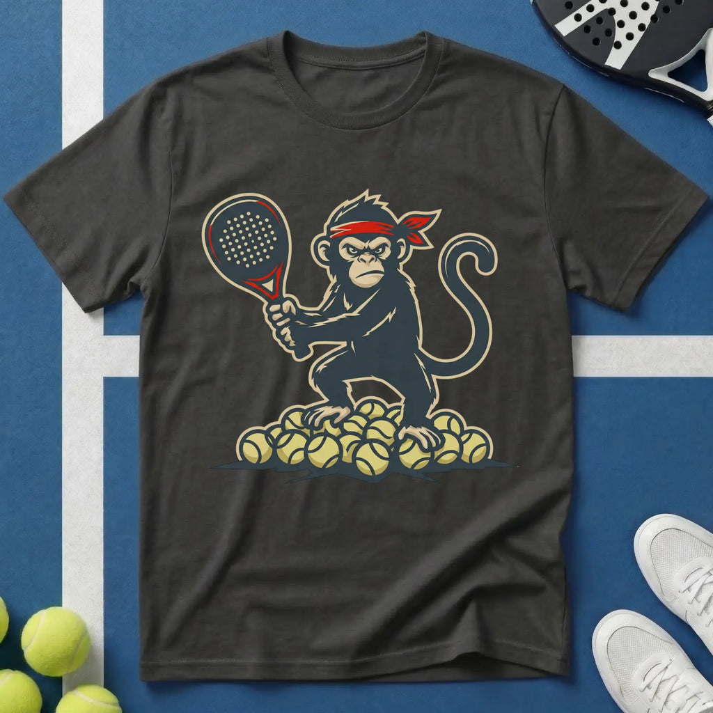 Padel Affe Comic Style T‑Shirt