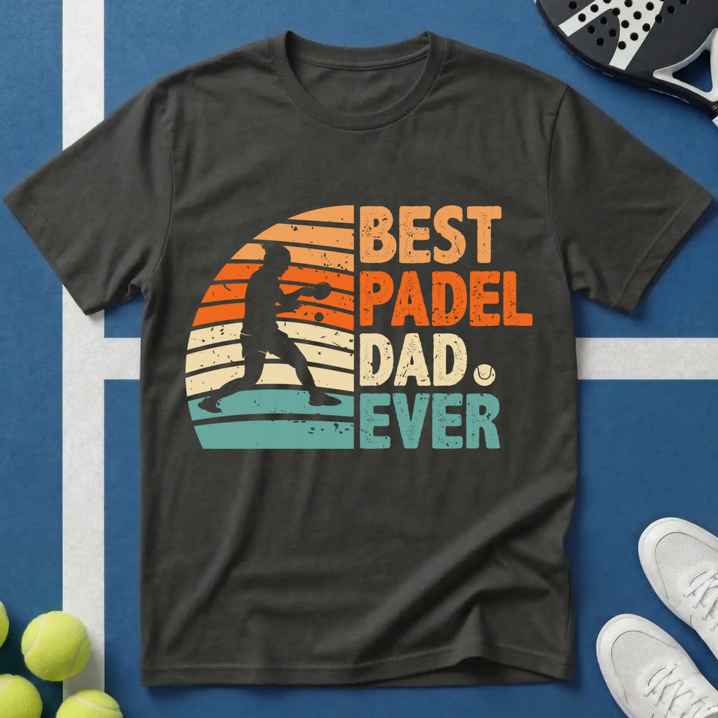 Best Padel Dad ever T-Shirt
