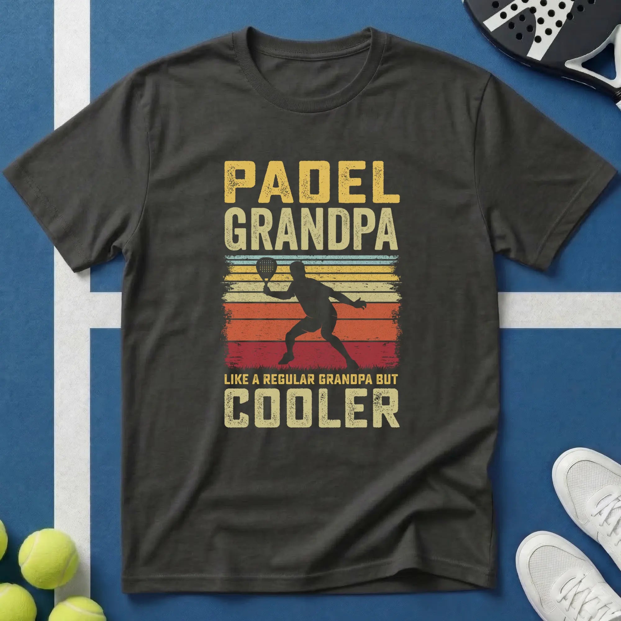 Padel dad like a regular dad but cool T-Shirt