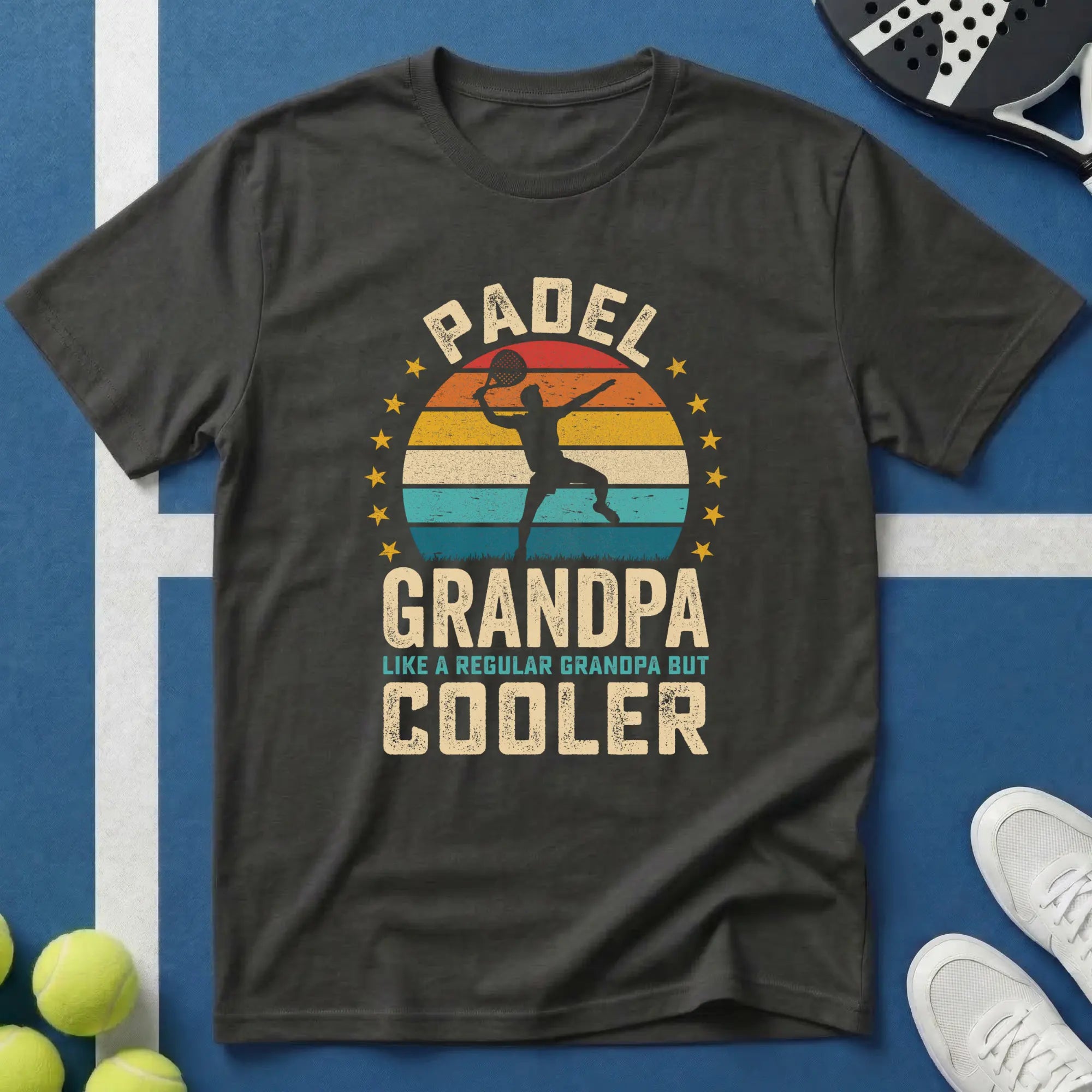 Padel dad like a regular dad but cool T-Shirt