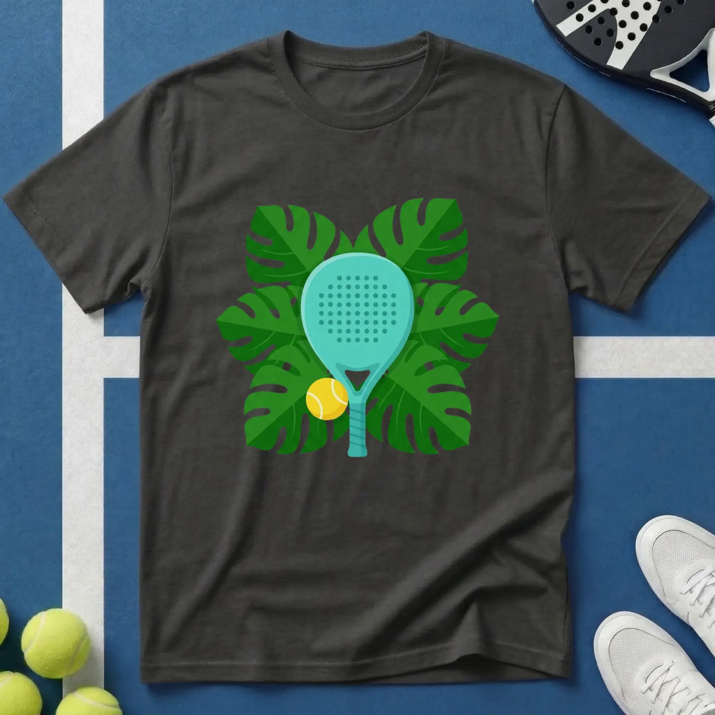 Botanisches Padel T-Shirt