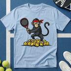 Padel Affe mit Monokel T-Shirt