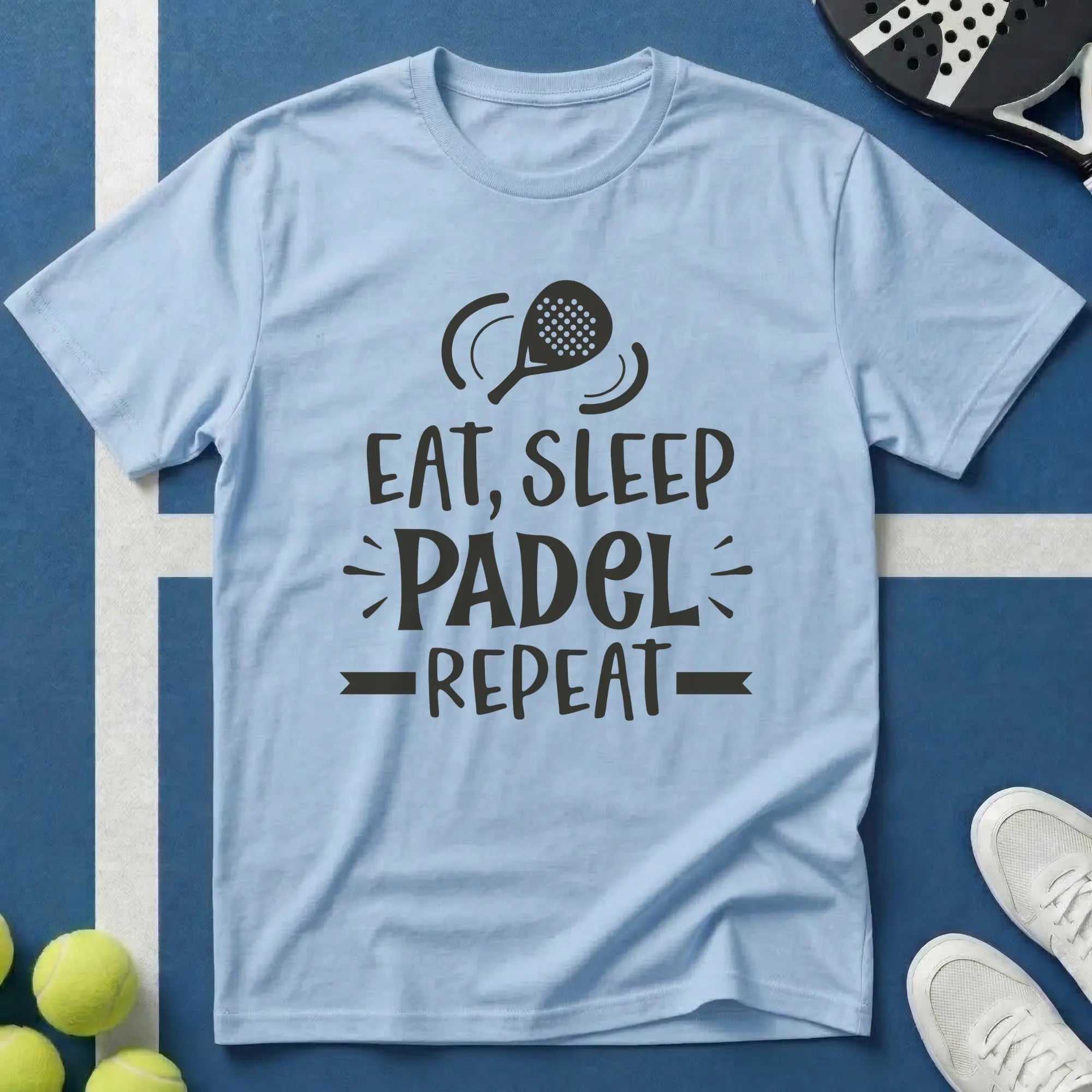 Eat, sleep Padel repeat T-Shirt