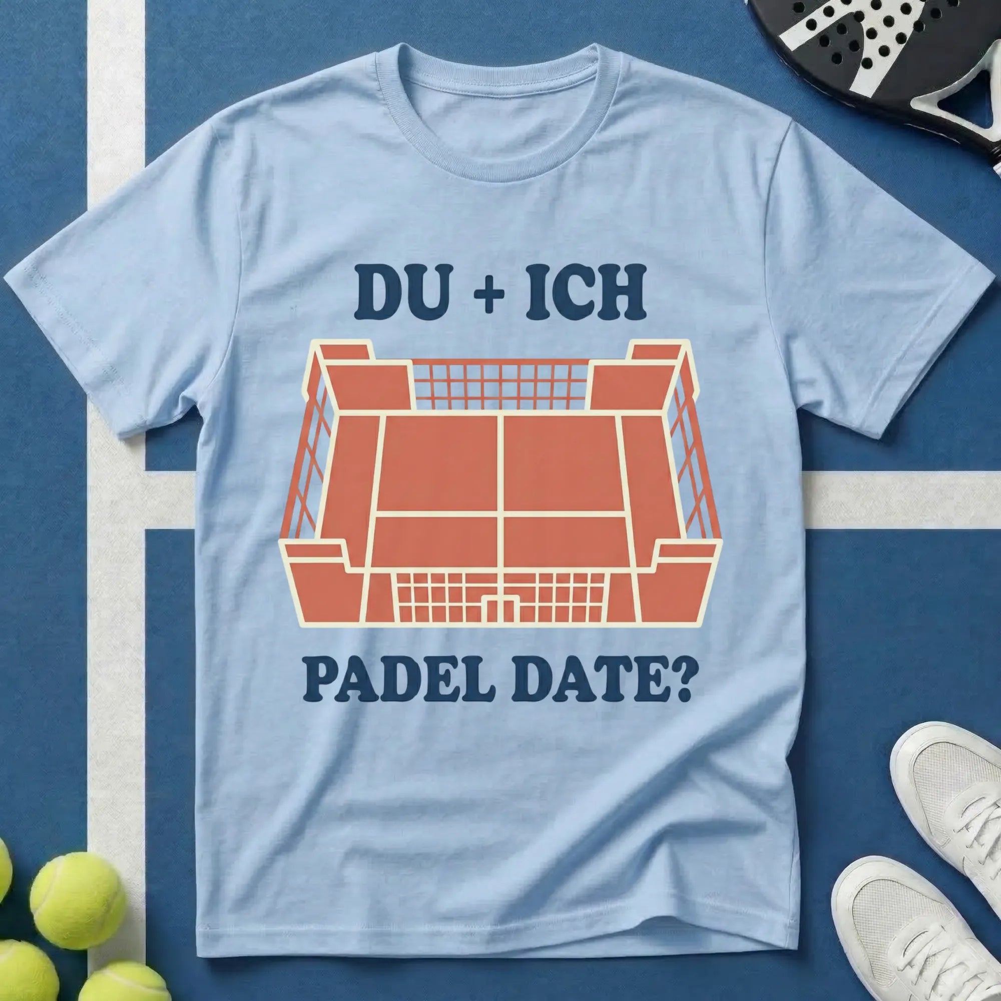 Du + Ich Padel Date? T-Shirt