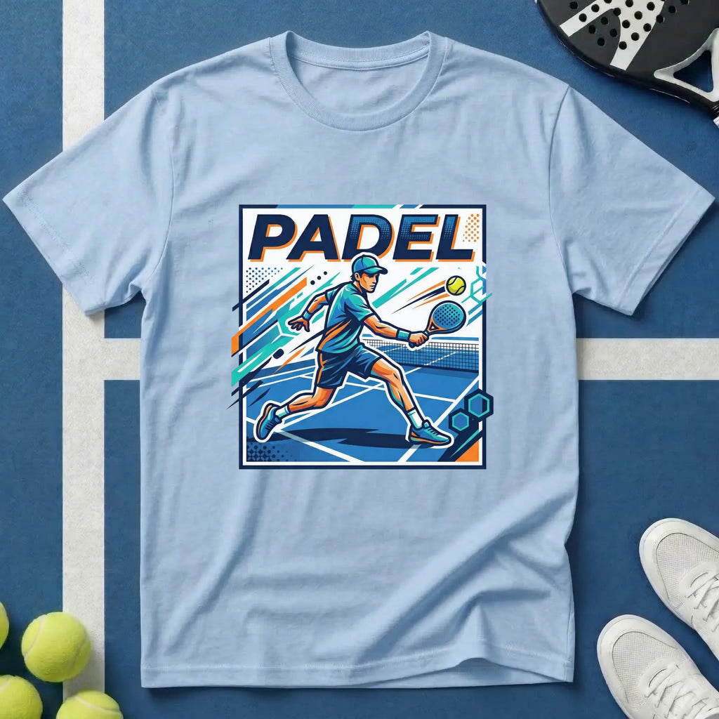 Padel Retro Spieler T-Shirt