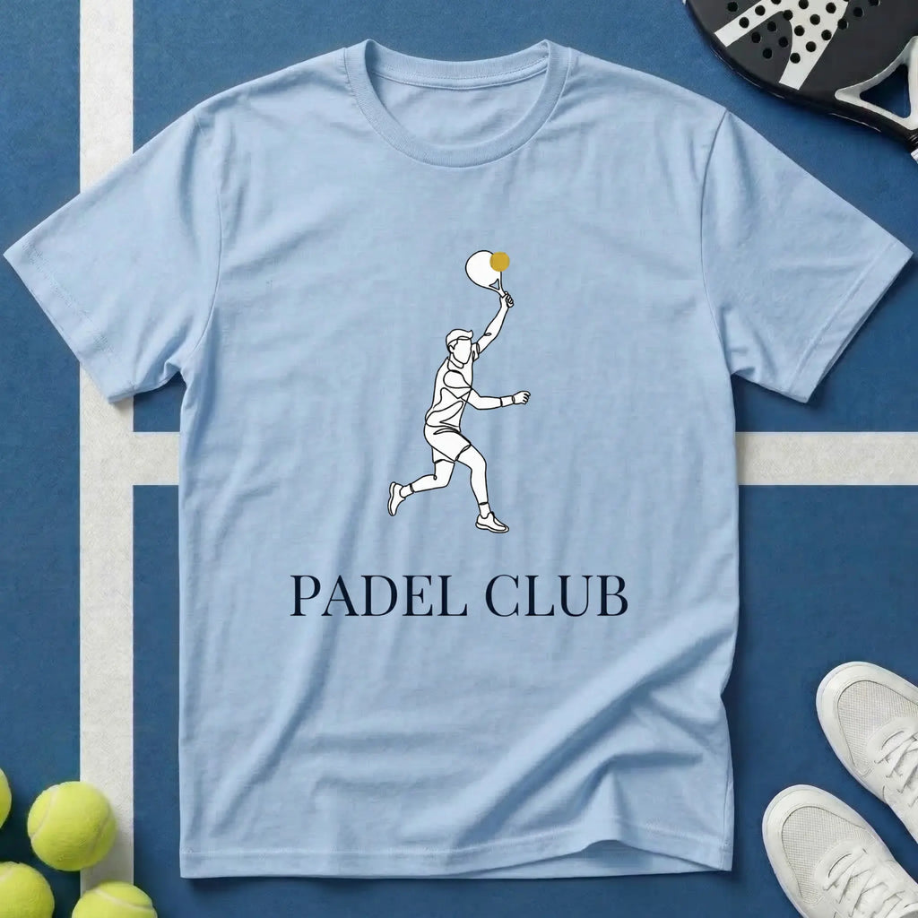 Padel Club Line Art T-Shirt