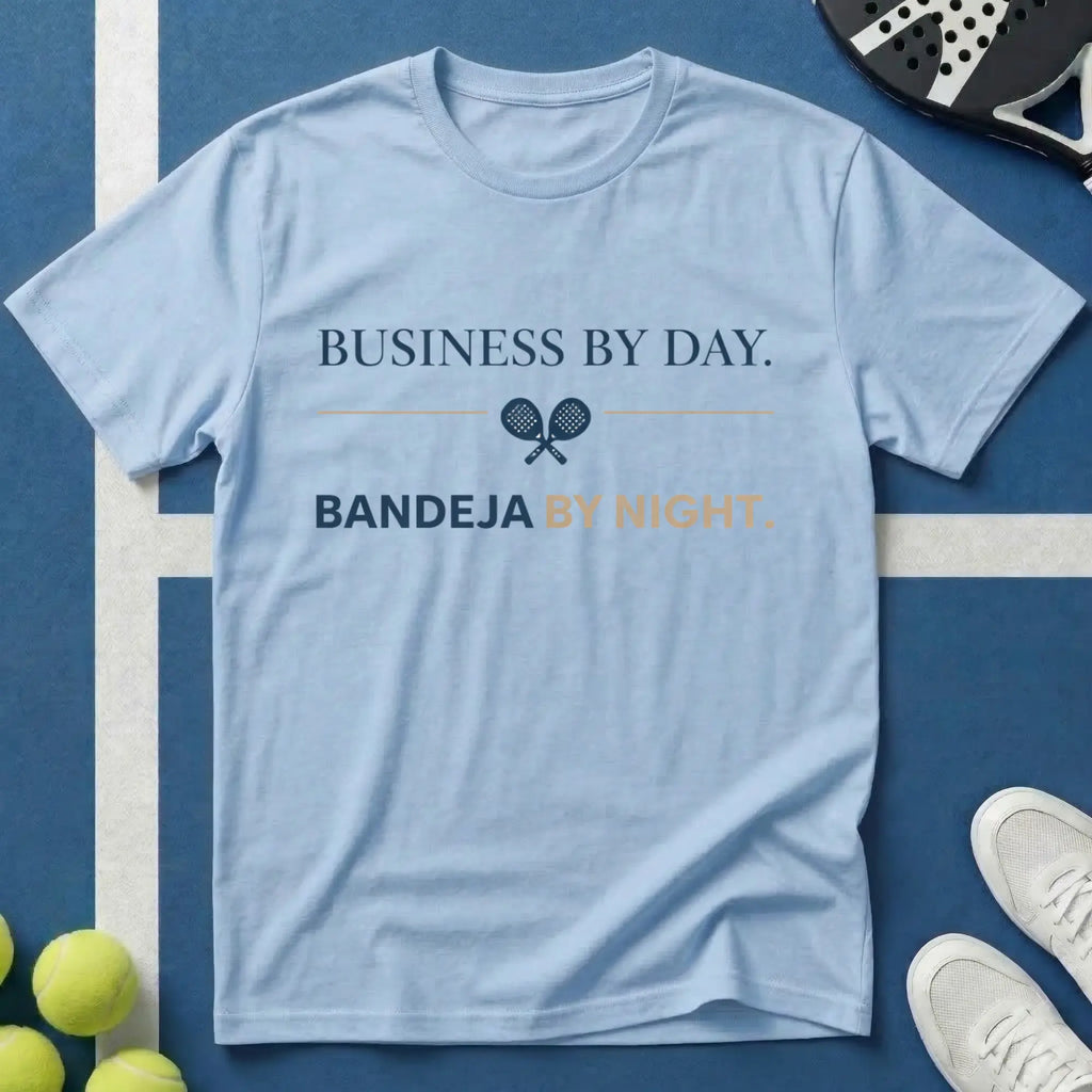 Padel Business by day Bandeja by night T-Shirt