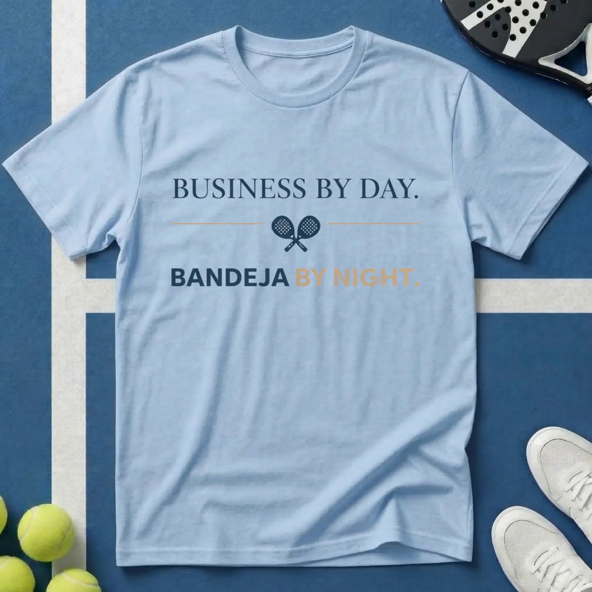 Padel Business by day Bandeja by night T-Shirt