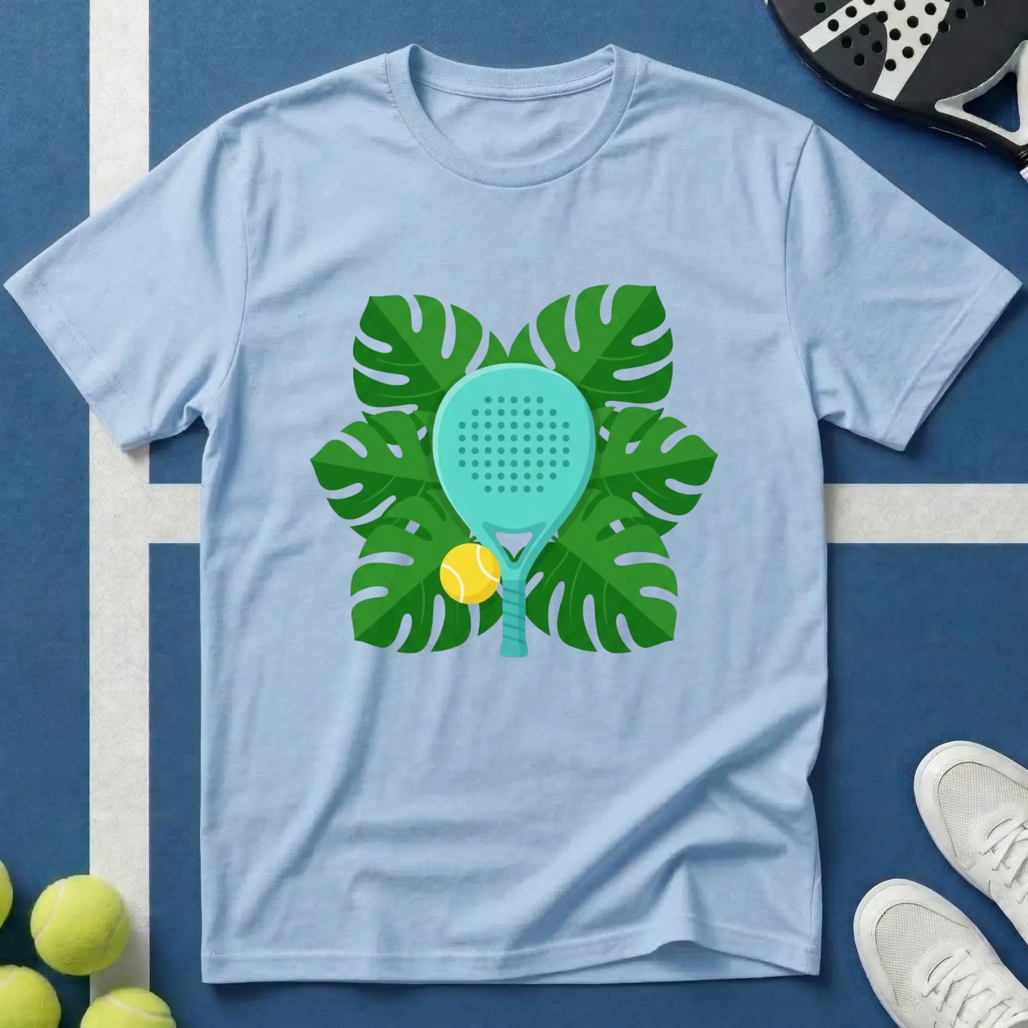 Botanisches Padel T-Shirt