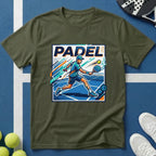 Padel Retro Spieler T-Shirt