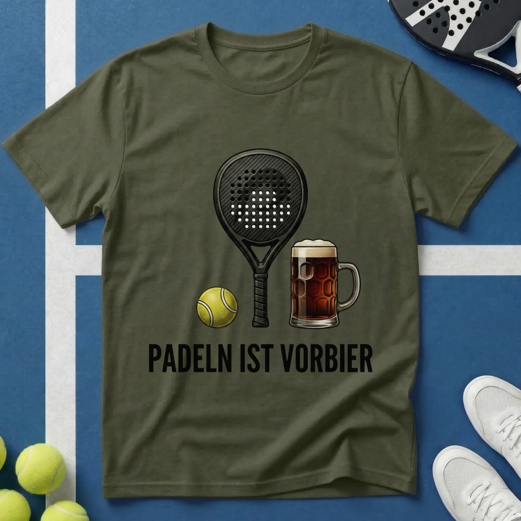 Padeln ist Vorbier T-Shirt