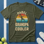 Padel dad like a regular dad but cool T-Shirt