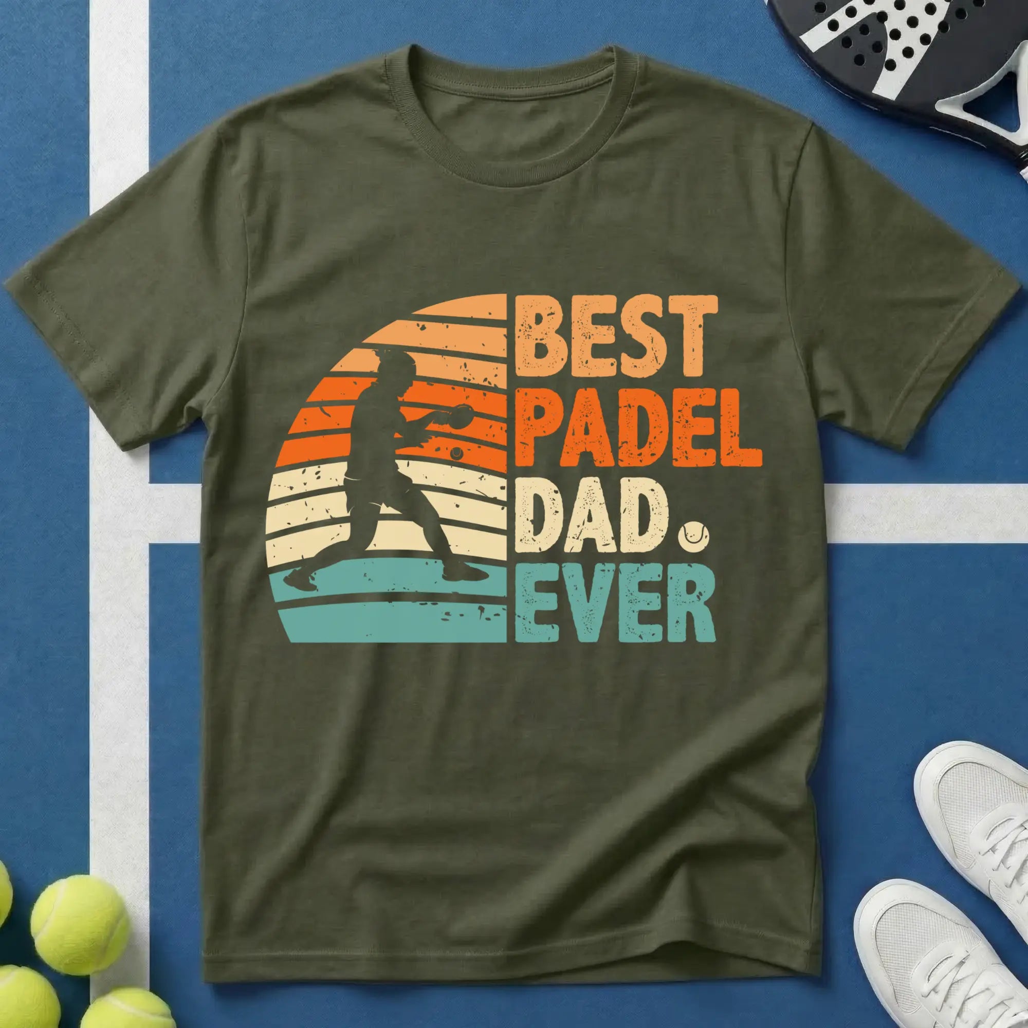Best Padel Dad ever T-Shirt