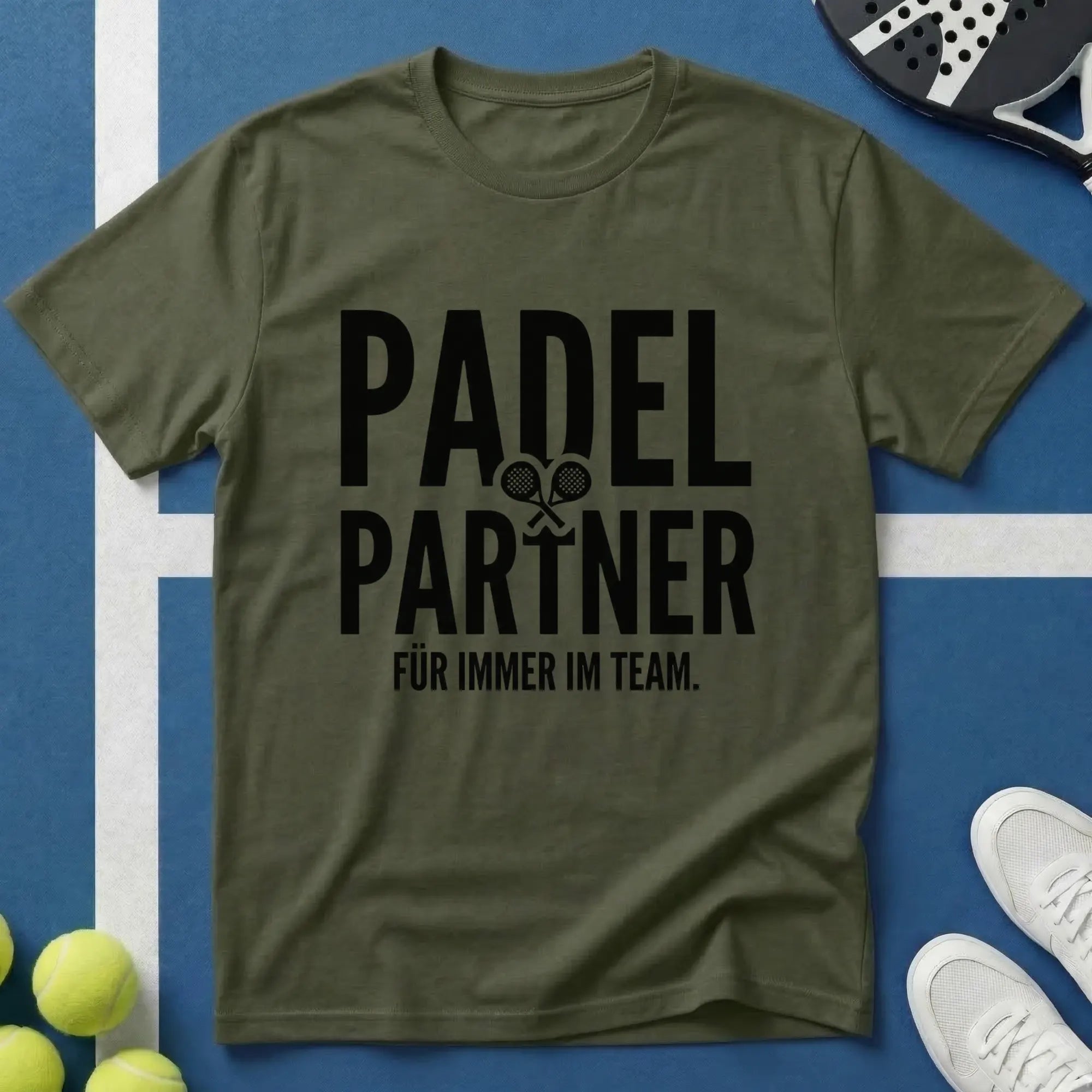 Padel Partner für immer im Team T-Shirt