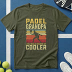 Padel dad like a regular dad but cool T-Shirt