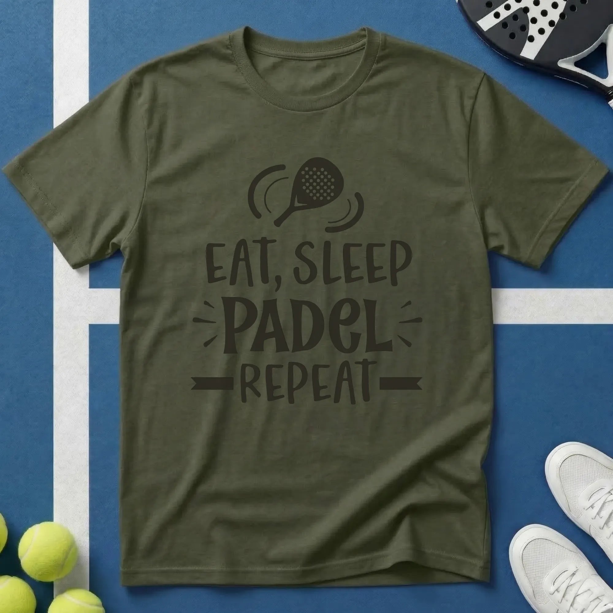Eat, sleep Padel repeat T-Shirt