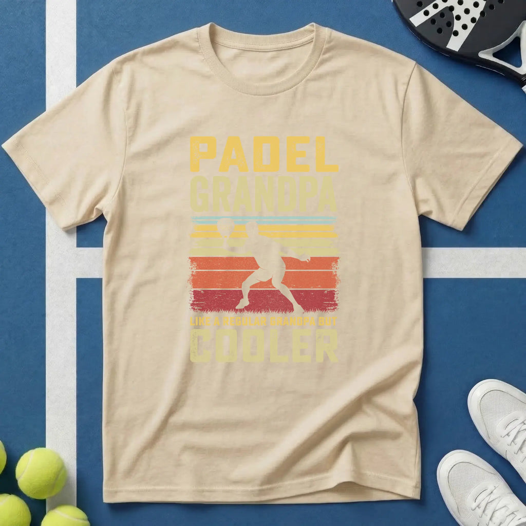 Padel dad like a regular dad but cool T-Shirt