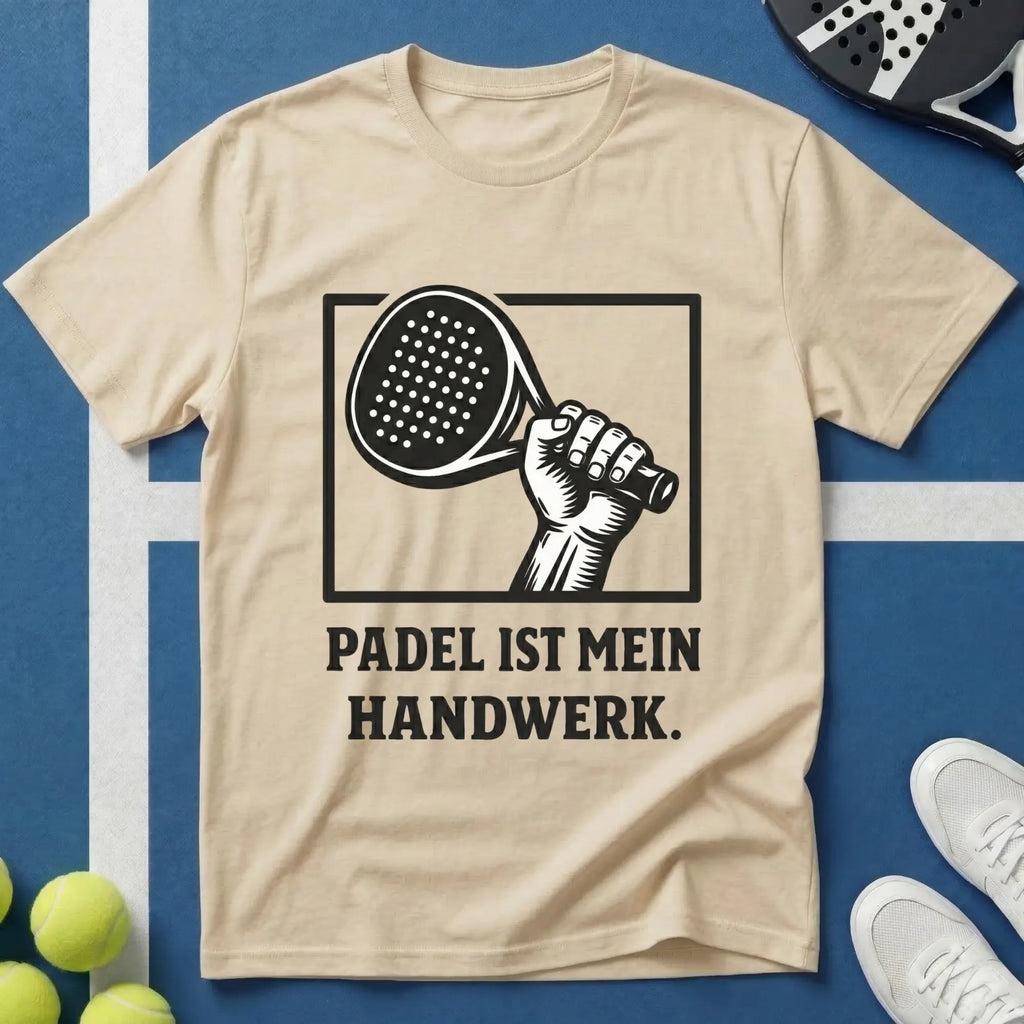 Padel ist mein Handwerk T-Shirt