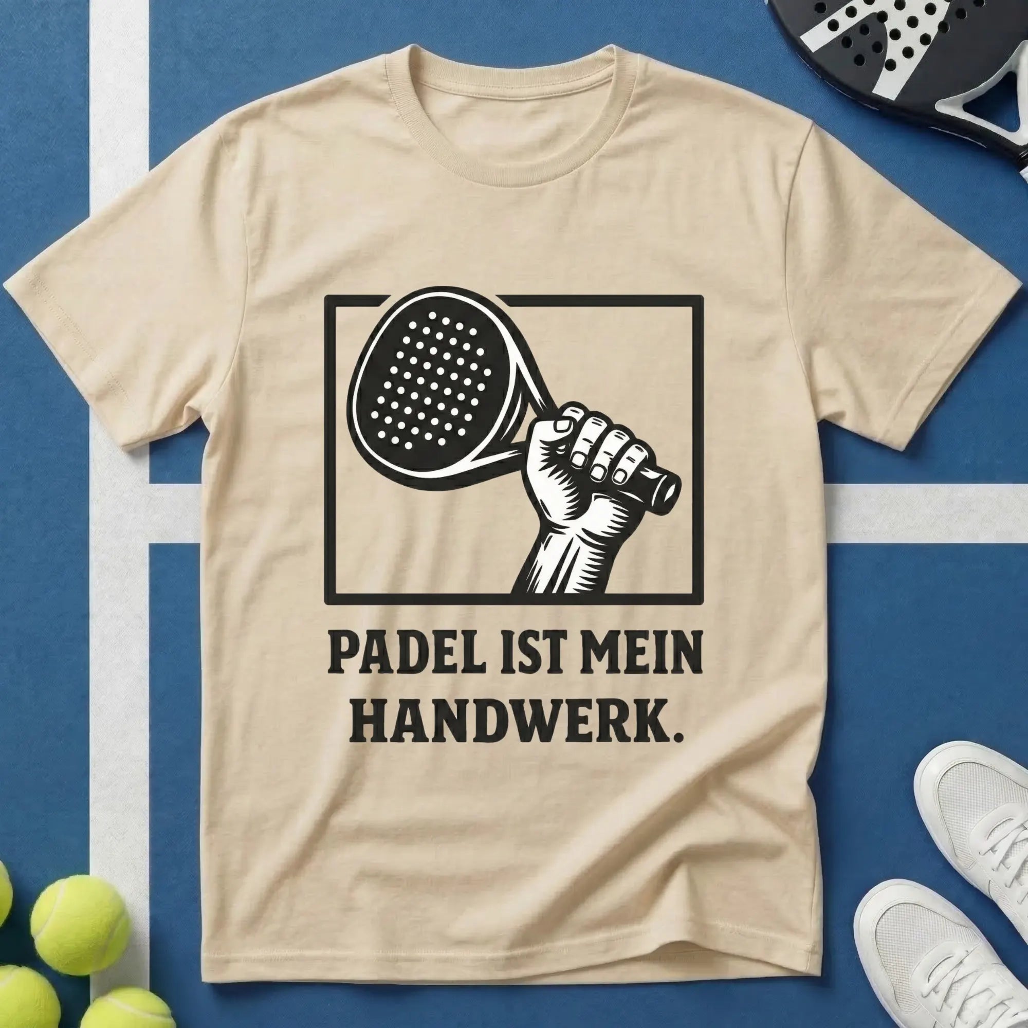 Padel ist mein Handwerk T-Shirt