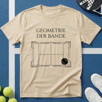 Padel Geometrie der Bande T-Shirt