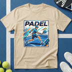Padel Retro Spieler T-Shirt