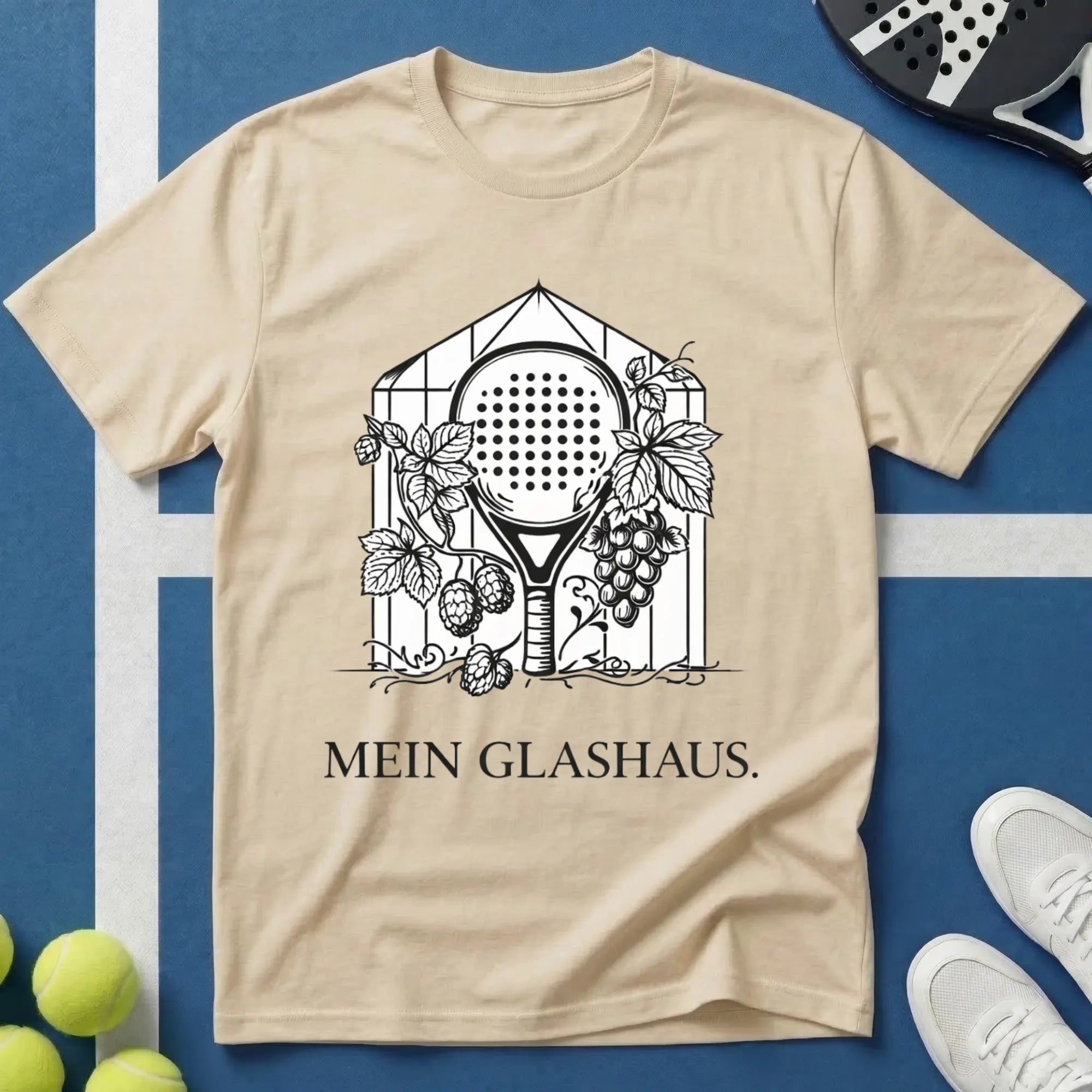 Mein Glashaus Padel T-Shirt