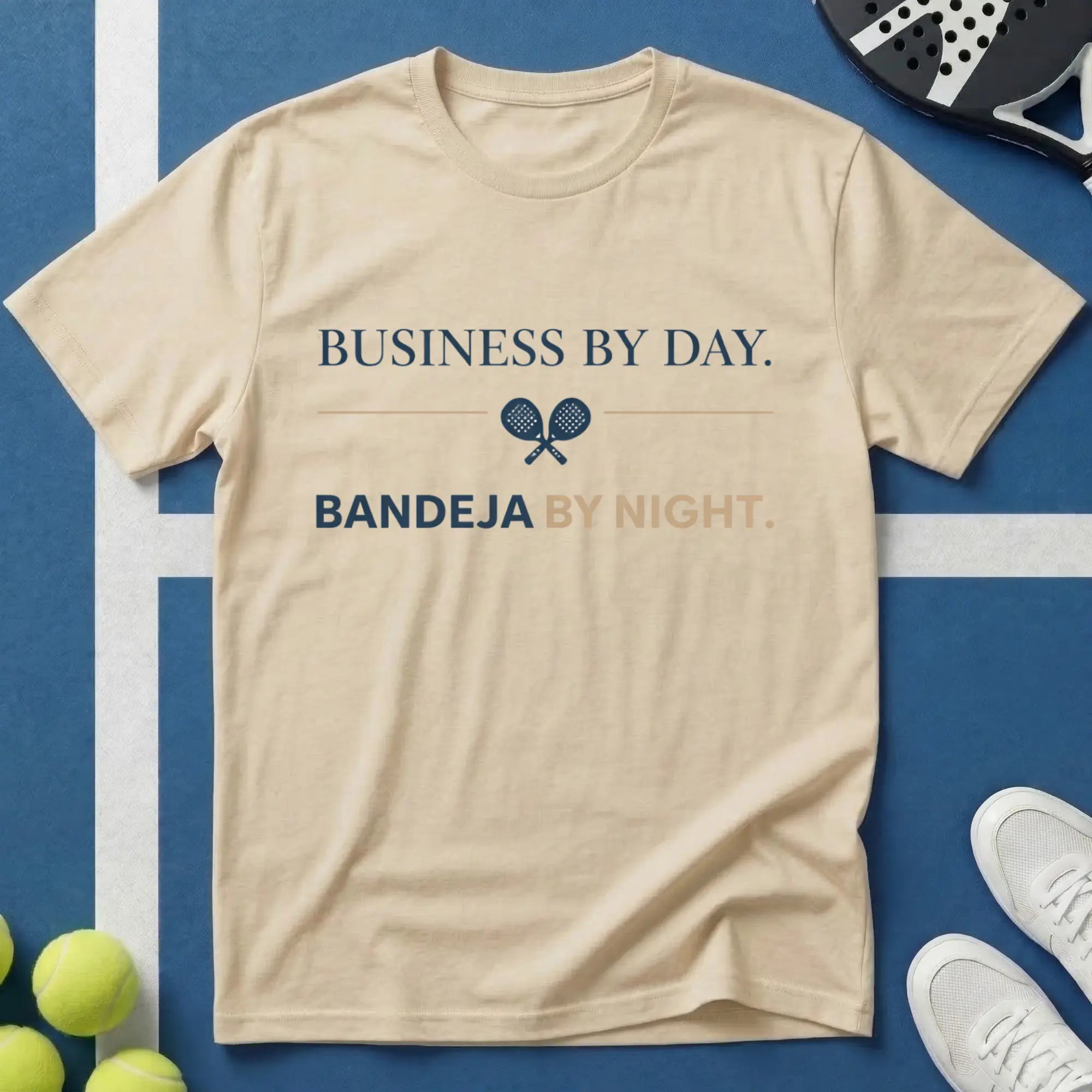 Padel Business by day Bandeja by night T-Shirt