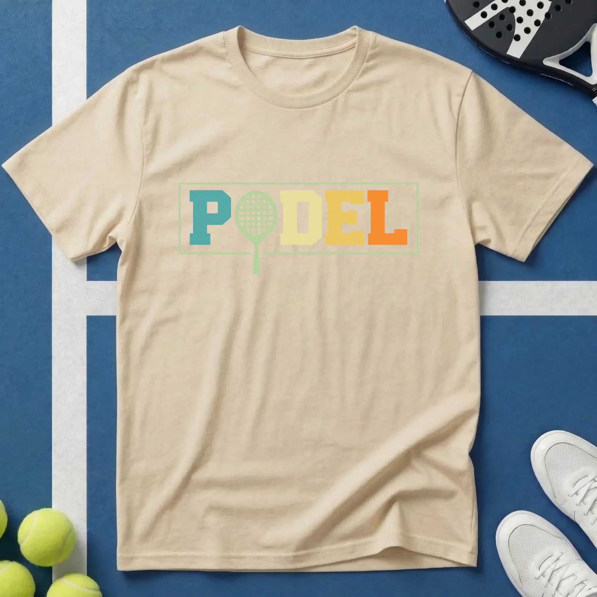 Padel Varsity Style T-Shirt
