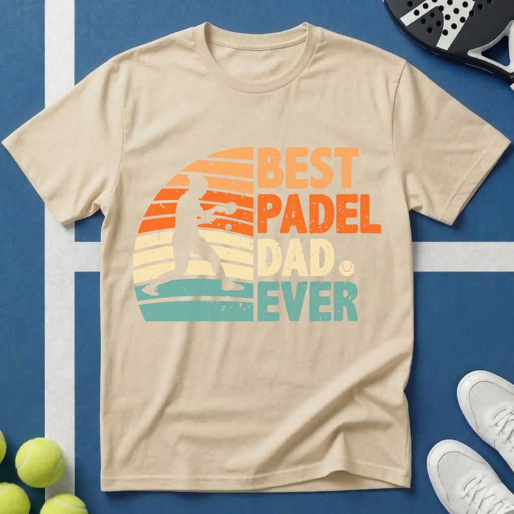 Best Padel Dad ever T-Shirt