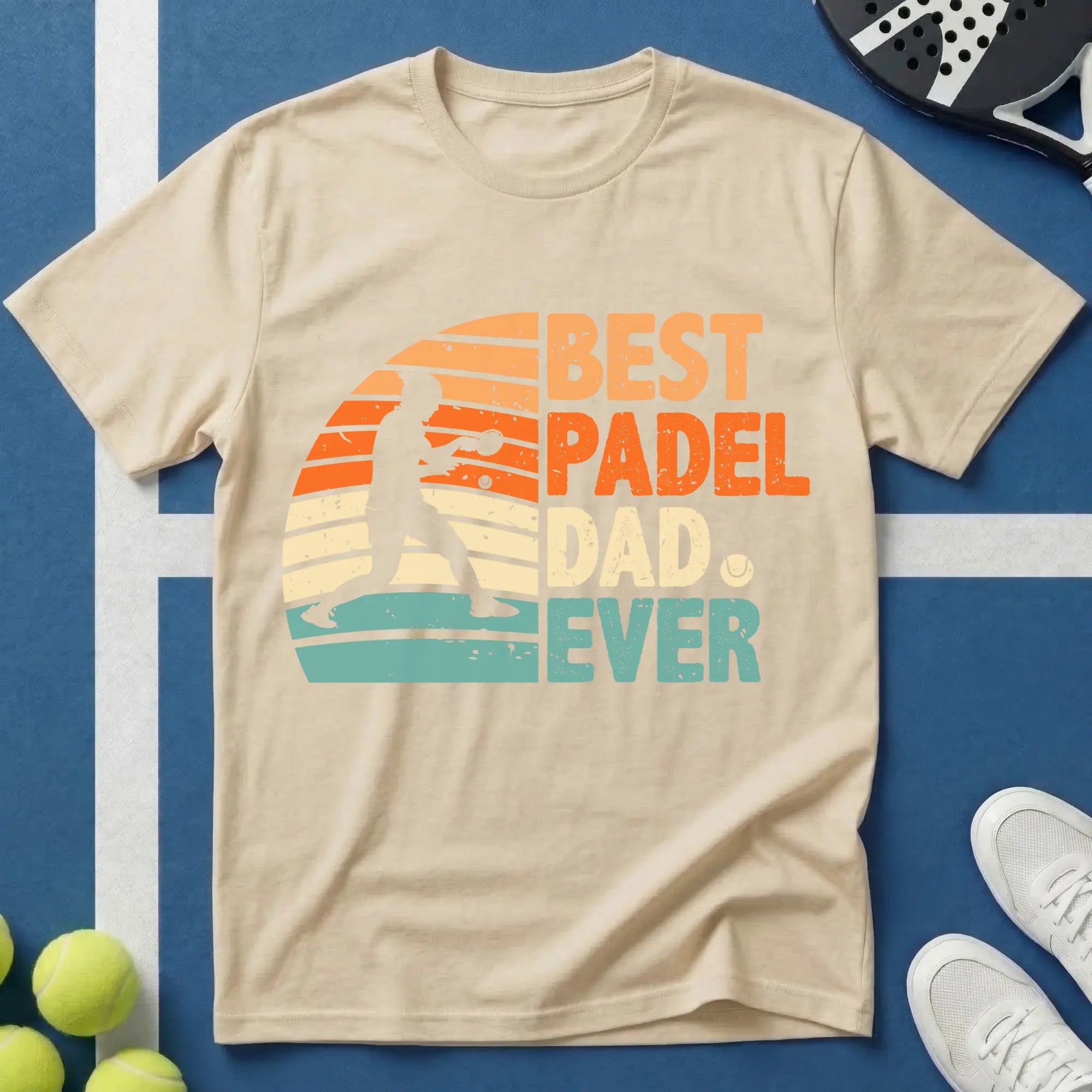 Best Padel Dad ever T-Shirt
