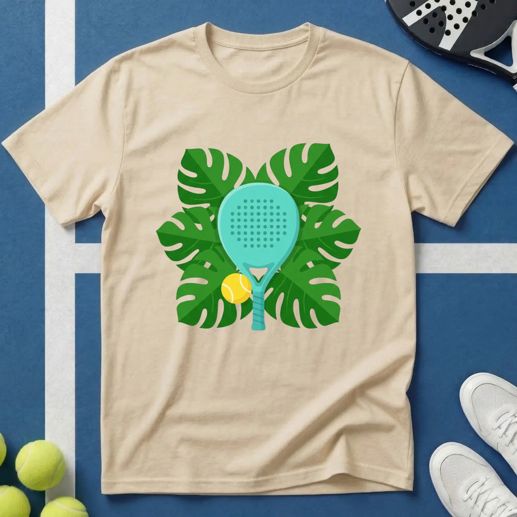 Botanisches Padel T-Shirt