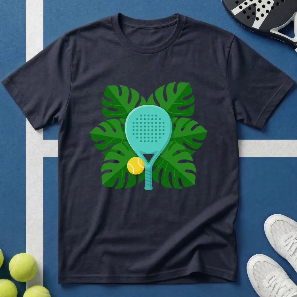 Botanisches Padel T-Shirt