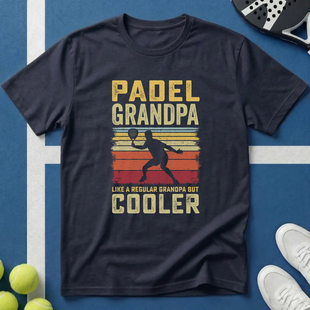 Padel dad like a regular dad but cool T-Shirt