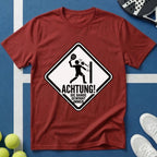 Achtung die Bande gewinnt immer Padel T‑Shirt