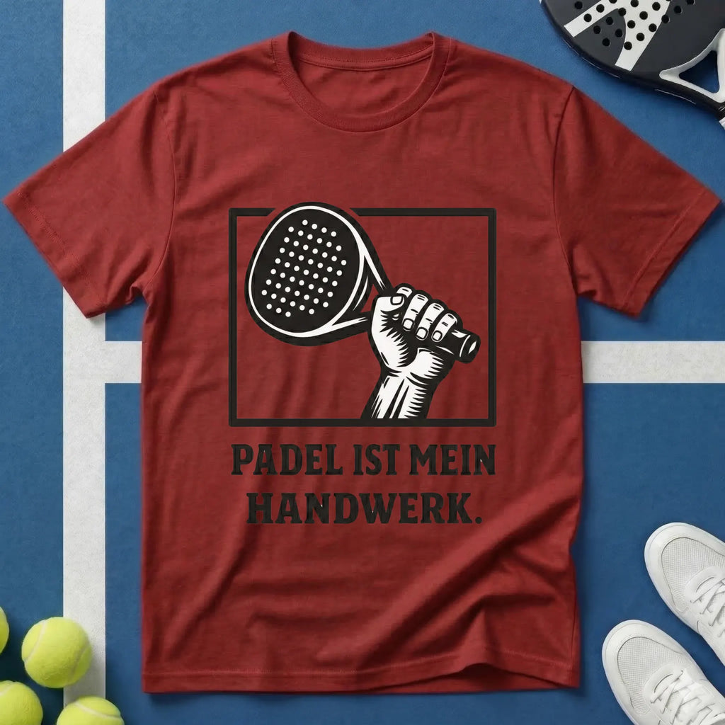 Padel ist mein Handwerk T-Shirt