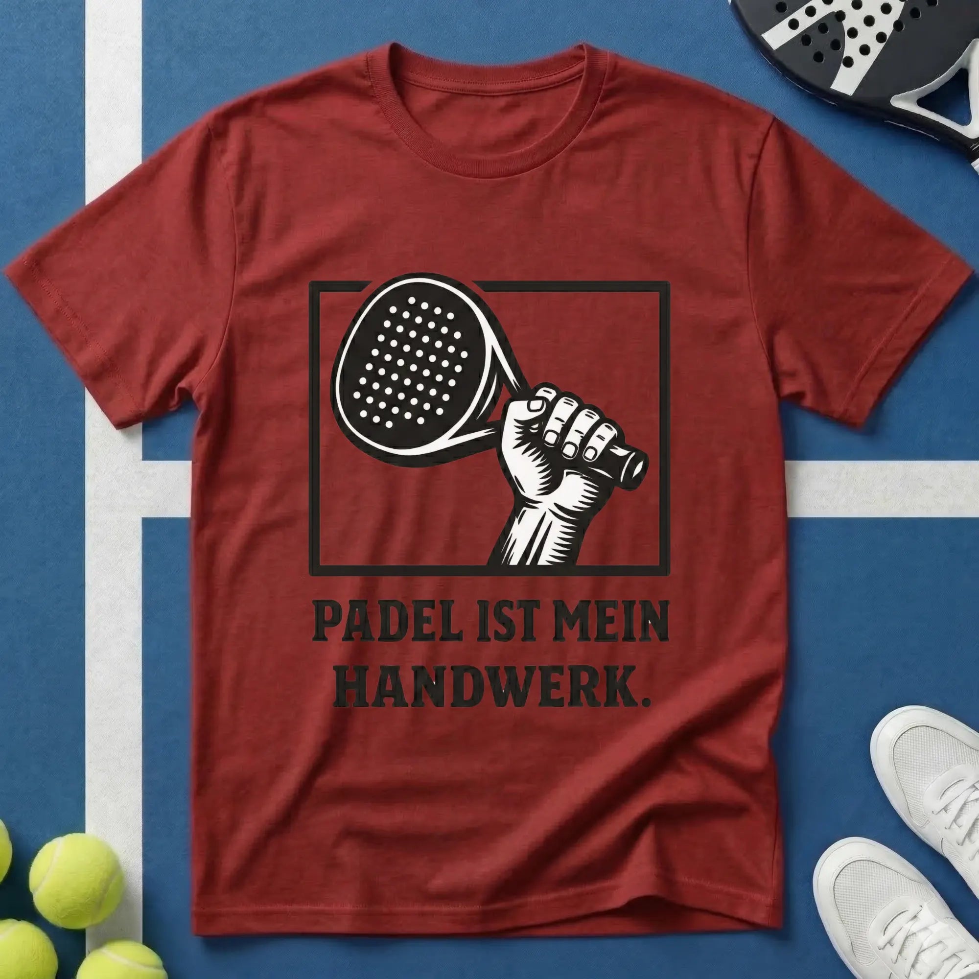 Padel ist mein Handwerk T-Shirt