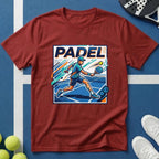 Padel Retro Spieler T-Shirt