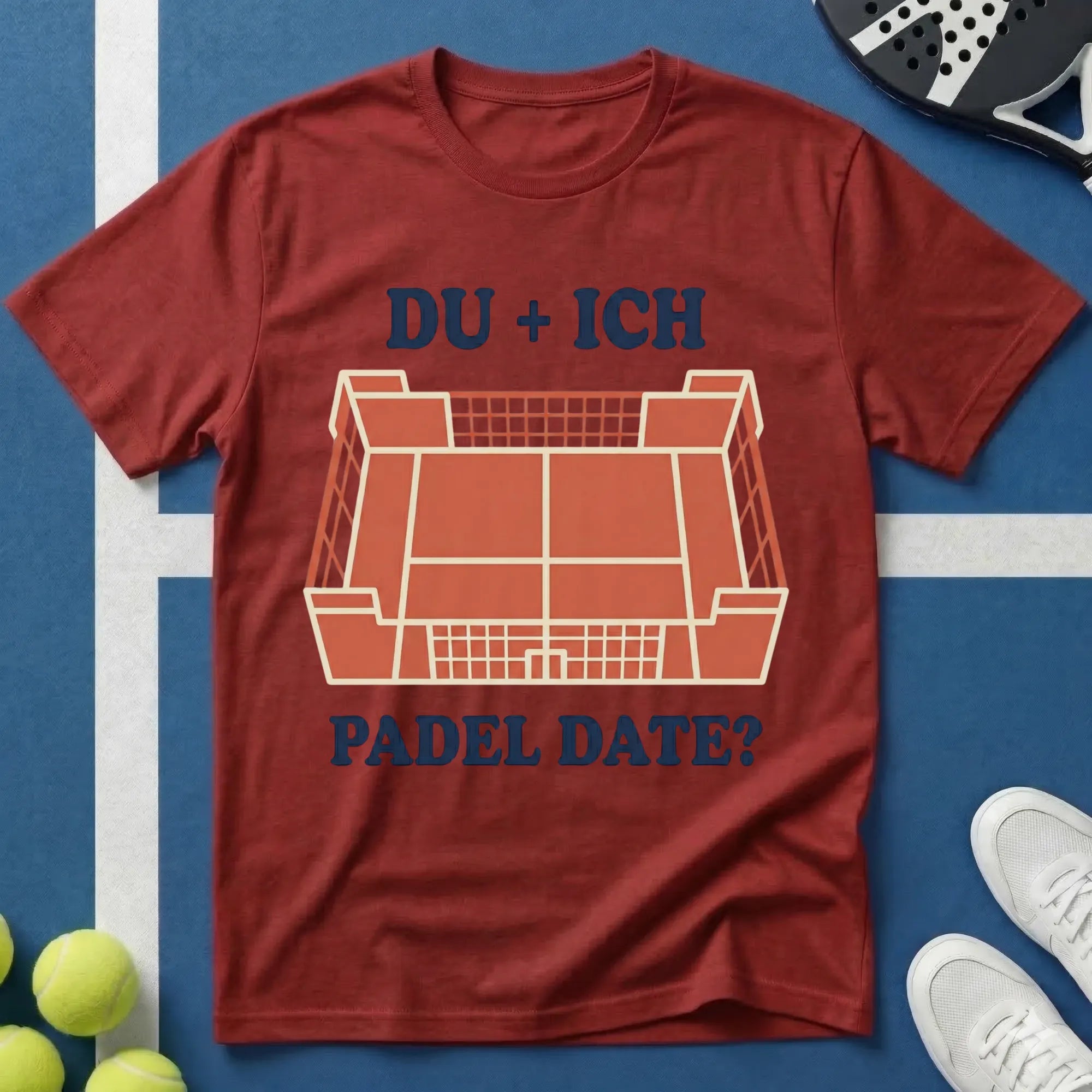 Du + Ich Padel Date? T-Shirt