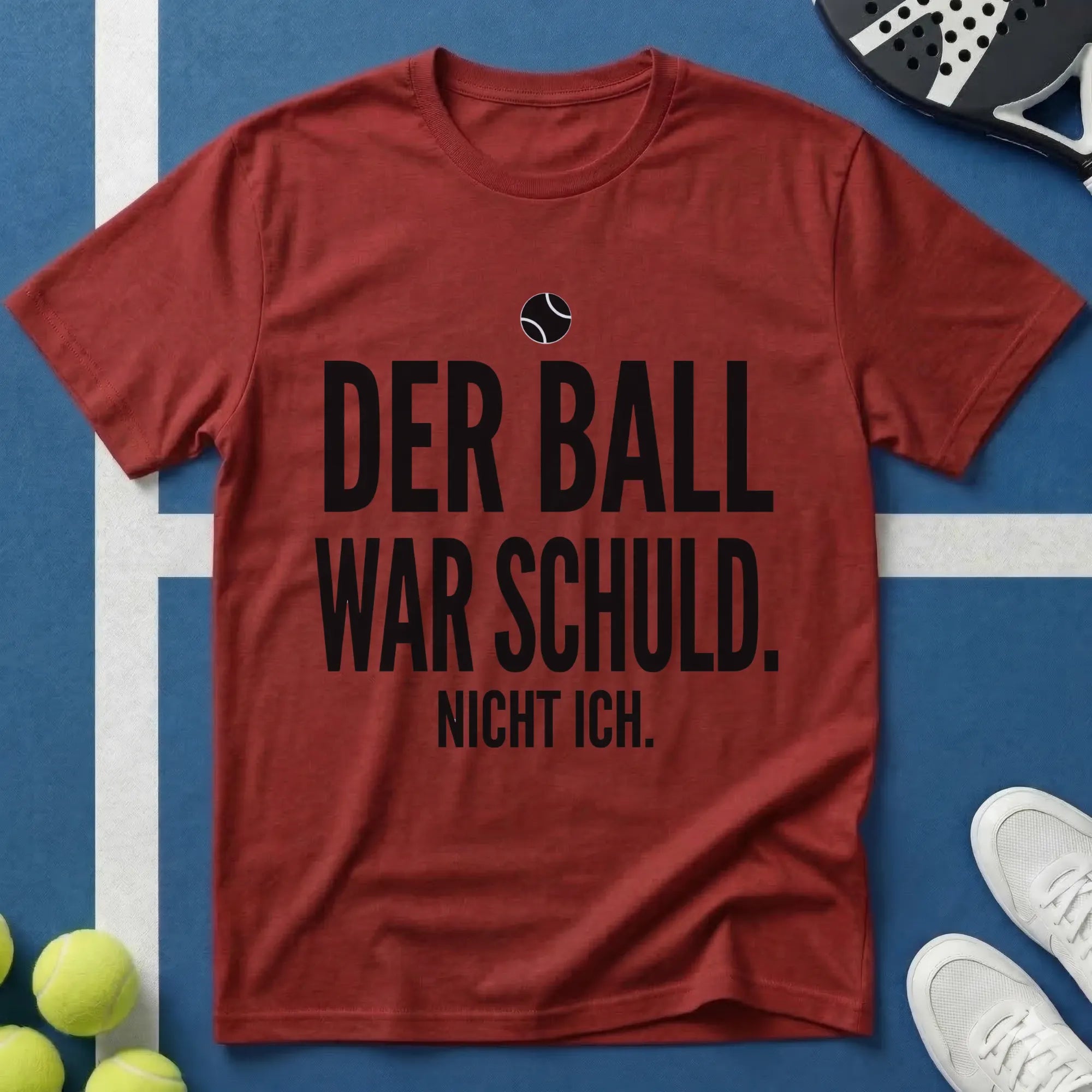 Der Ball war Schuld nicht ich T-Shirt