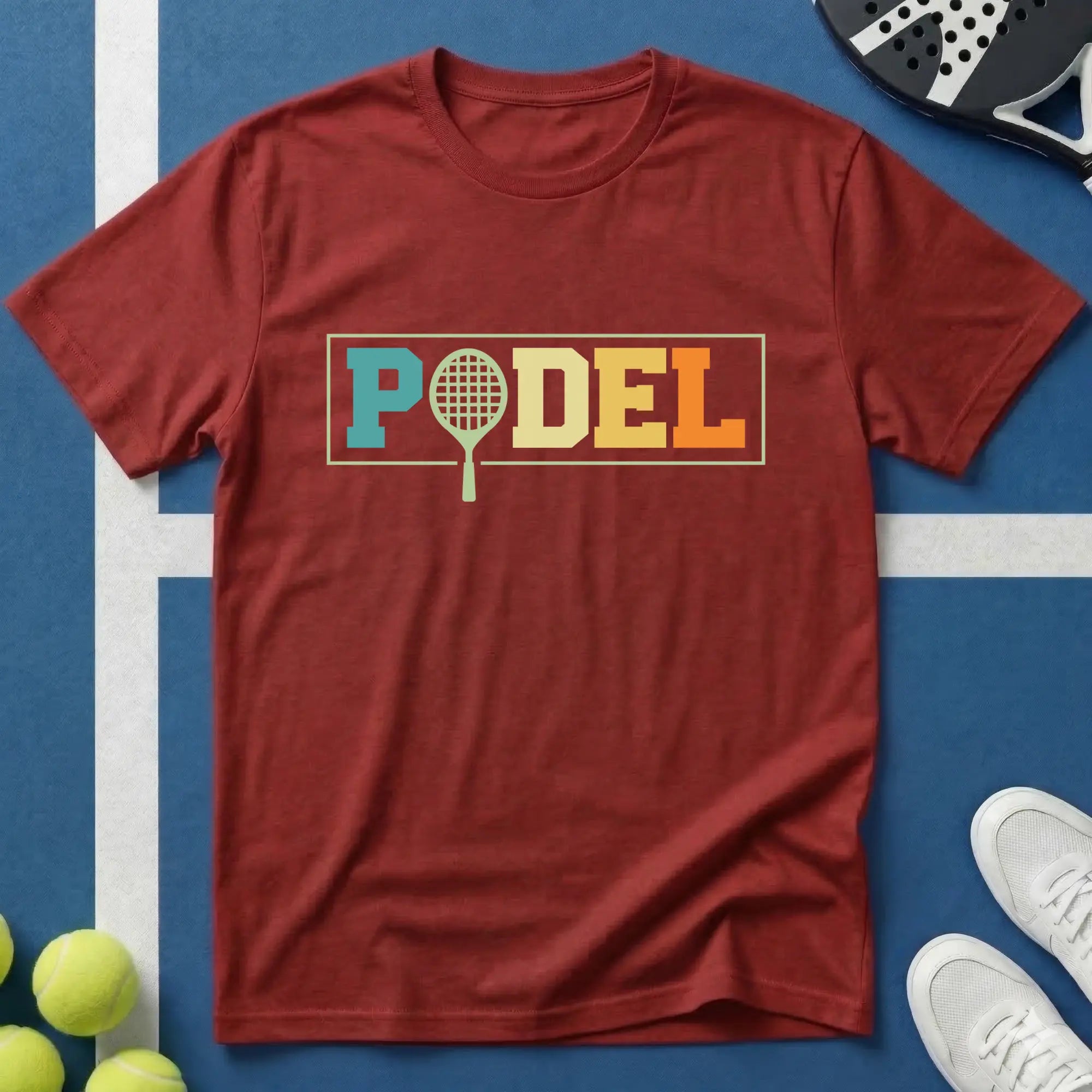 Padel Varsity Style T-Shirt