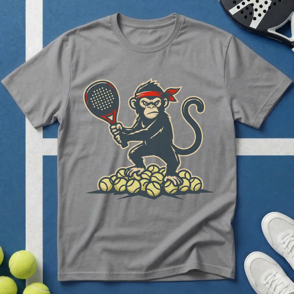 Padel Affe Comic Style T‑Shirt