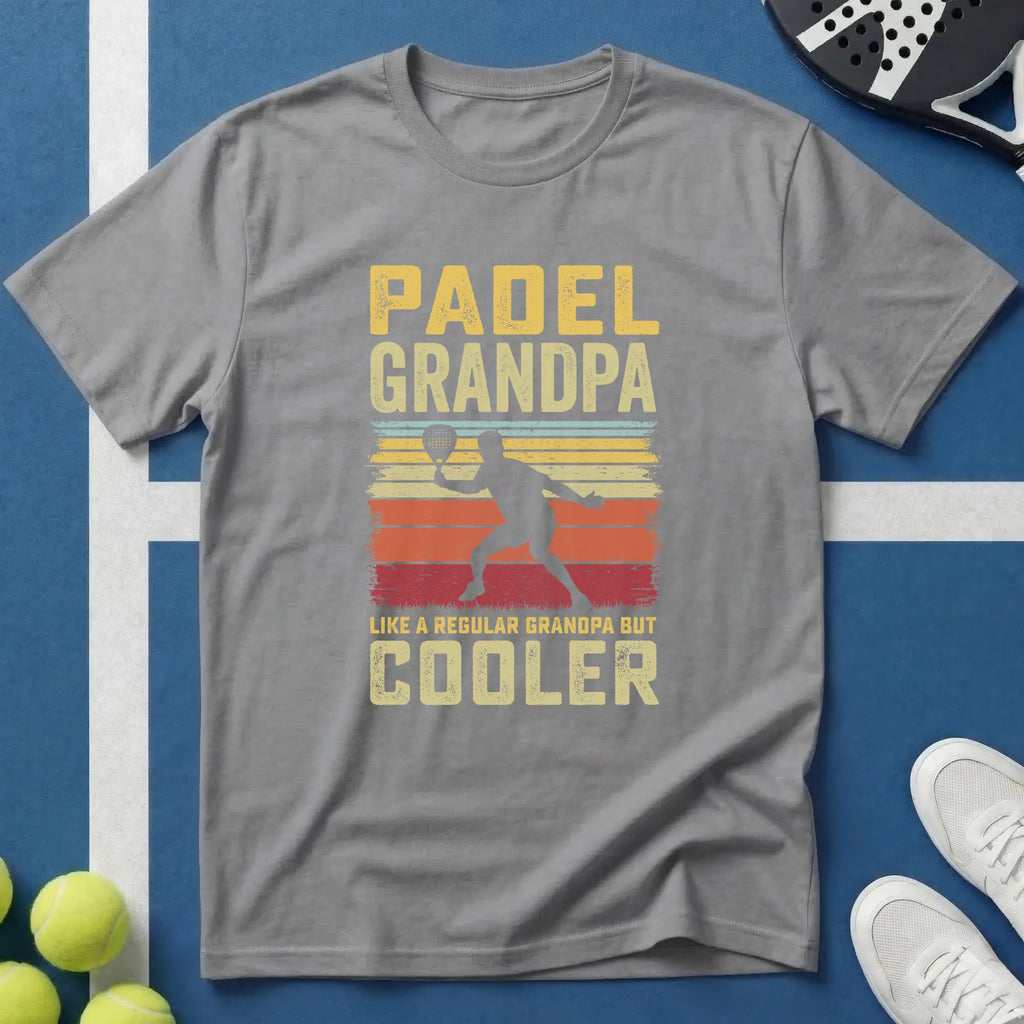 Padel dad like a regular dad but cool T-Shirt