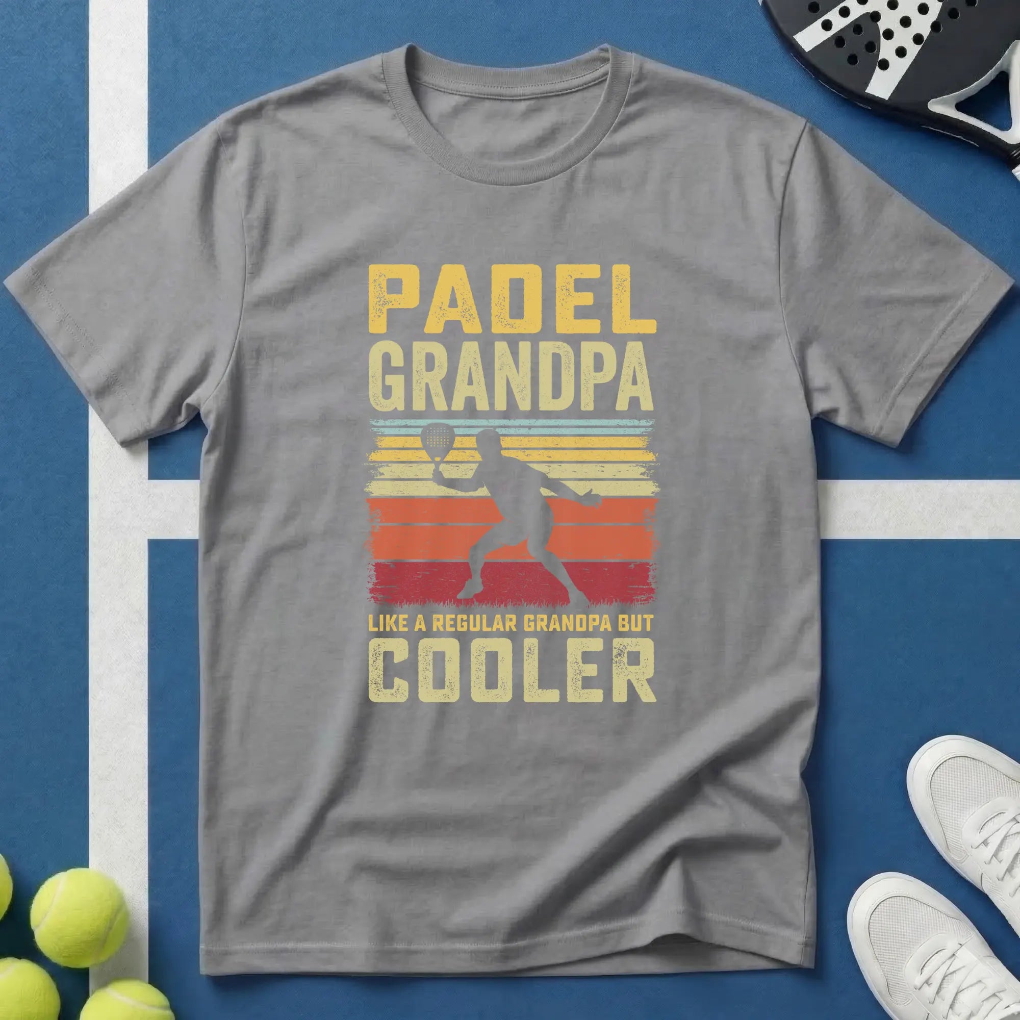 Padel dad like a regular dad but cool T-Shirt