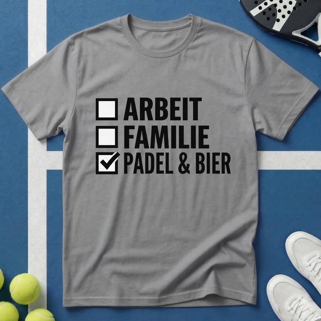 Padel Prioritäten T-Shirt