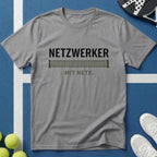 Padel Netzwerker mit Netz T-Shirt