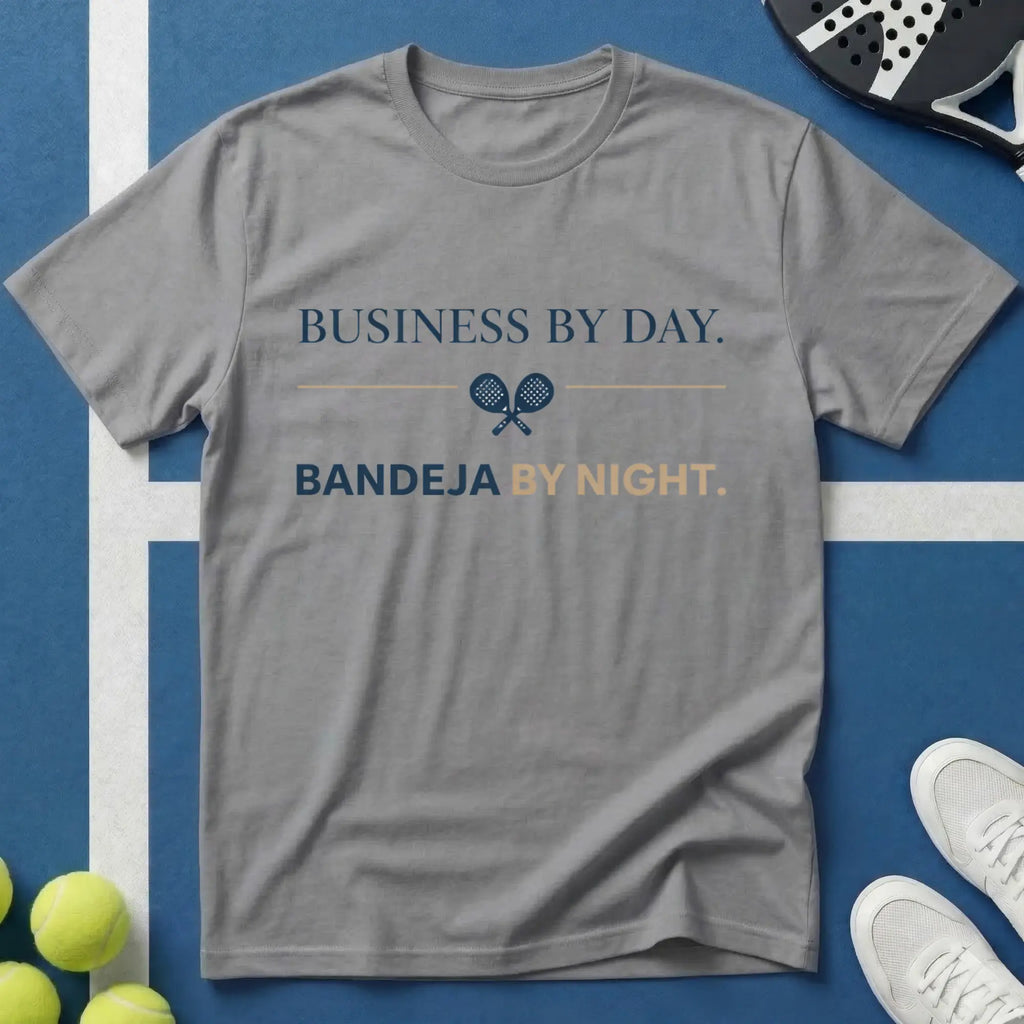 Padel Business by day Bandeja by night T-Shirt