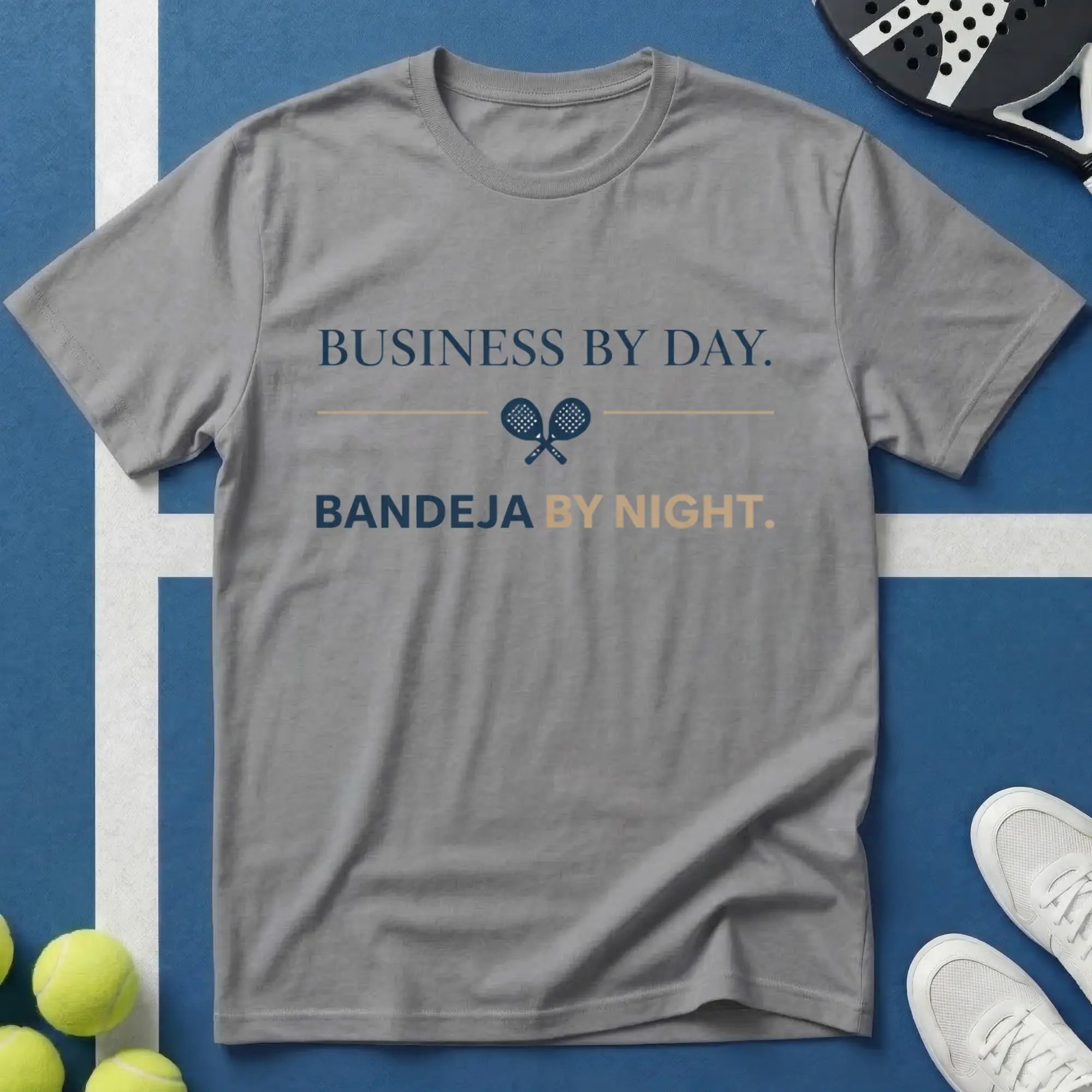 Padel Business by day Bandeja by night T-Shirt