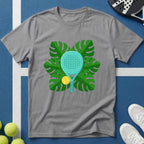 Botanisches Padel T-Shirt