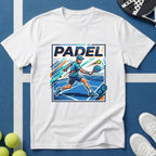 Padel Retro Spieler T-Shirt