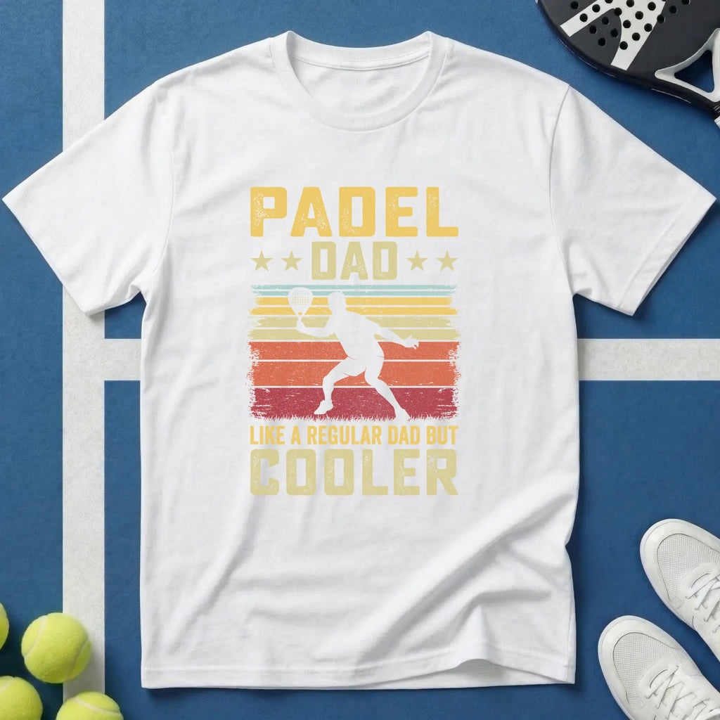 Padel grandpa like a regular grandpa but cool T-Shirt